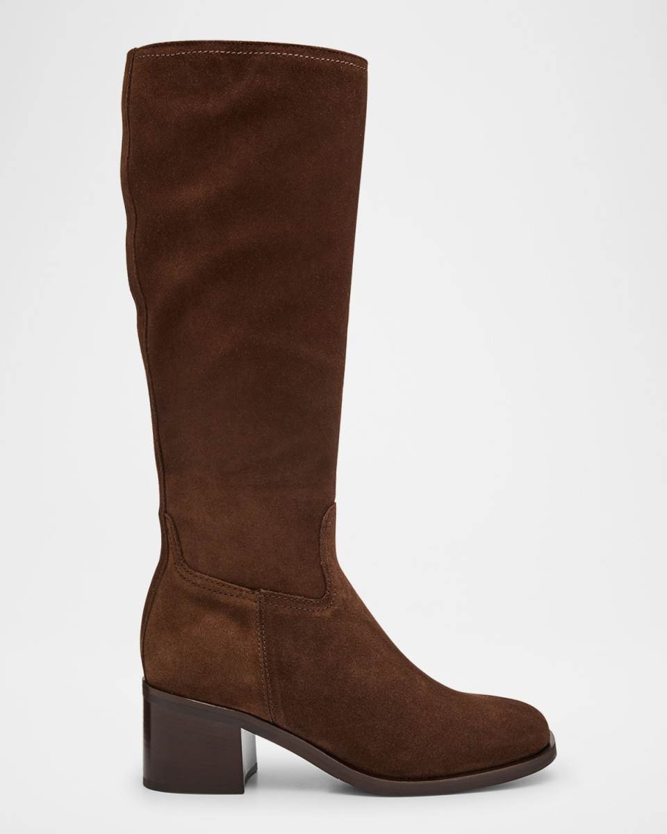 Jack Waterproof Suede Knee-High Boots